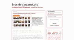 Desktop Screenshot of bloc.xarxanet.org